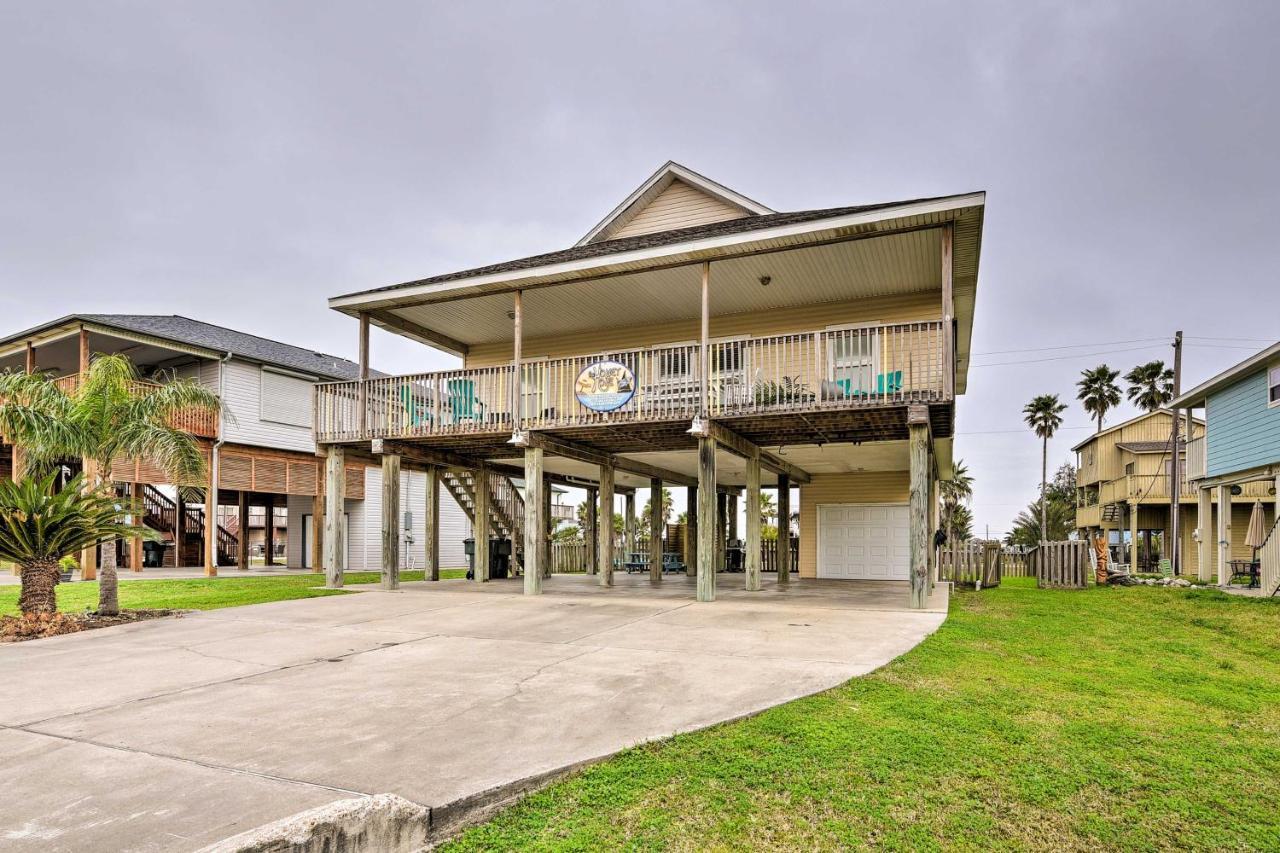 גלווסטון Terramar Beach Home With Pool And Marina Access מראה חיצוני תמונה